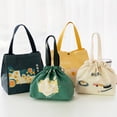 thumbnail image 4 of Bearachild Fiambrera para hombre, bolsa con asa, contenedor de comida de trabajo, bolso de mano, fiambrera portátil, cocina, oficina, reutilizable, Picnic, Cocina y Comedor Cordón Blanco Bearachild HA069240-05, 4 of 6