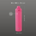 thumbnail image 3 of TAL Stainless Steel Ranger Push Lock Lid Water Bottle 28 fl oz, Pink, 3 of 11