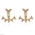 thumbnail image 1 of Aretes de personalidad Hojas Aretes de diamantes hermosos Malla irregular Wmkox8yi sjalhkljlk4128, 1 of 1