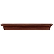 Pearl Mantels Lindon Traditional Premium Wood Mantel Shelf, Lightly Distressed Cherry Finish, 72"L x 10"D x 7"H