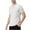 White, variant on Men's Workout Running Shirts Breathable Quick Dry Regular Fit T-Shirt Gym Athletic Short Sleeve Summer Tee