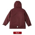 thumbnail image 5 of Mercatoo Boys Girls Hooded Jacket, Warm Winter Coat Kids Thicken Wind𝗽roof Jacket Outdoor Casual 𝗪aterproof Windbreaker, 5 of 5