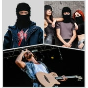 Balaclava Distressed Knitted Full Face Ski Mask Winter Windproof Neck Warmer for Men Women One Size Fits All