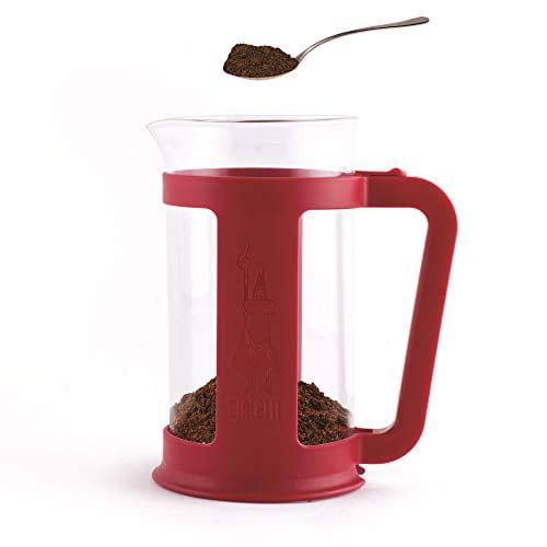 French Coffee Press Bebeke Glass French Press Coffee Tea Maker| 8 cup Dishwasher Safe Easy Clean Heat Resistant Borosilicate Glass 34 oz |304 Stainless Steel Coffee Press Pot with 4 Filter Screens 
