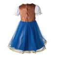 thumbnail image 3 of Grblisyd Girls Western Cowgirl Costume with Kids Vest & Hat Halloween Costume Dress Up Party Outfit 1-14 Years, 3 of 4
