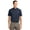 Navy, variant on Port Authority S508 Mens Short Sleeve Easy Care Shirt, Steel Grey & Light Stone - 6XL