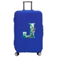 thumbnail image 1 of Luggage Cover Washable Case Cover Protective Case Scratch Proof Case Cover Suitable for Fish Letter Print Pattern Fits 18-32inch 8fish letter J L, 1 of 6