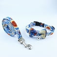 thumbnail image 5 of Floral Pattern Pet Leash Collar Decorative Adjustable Cute Dog Traction Rope Collar, Ideal for Pets Accessories, 5 of 8