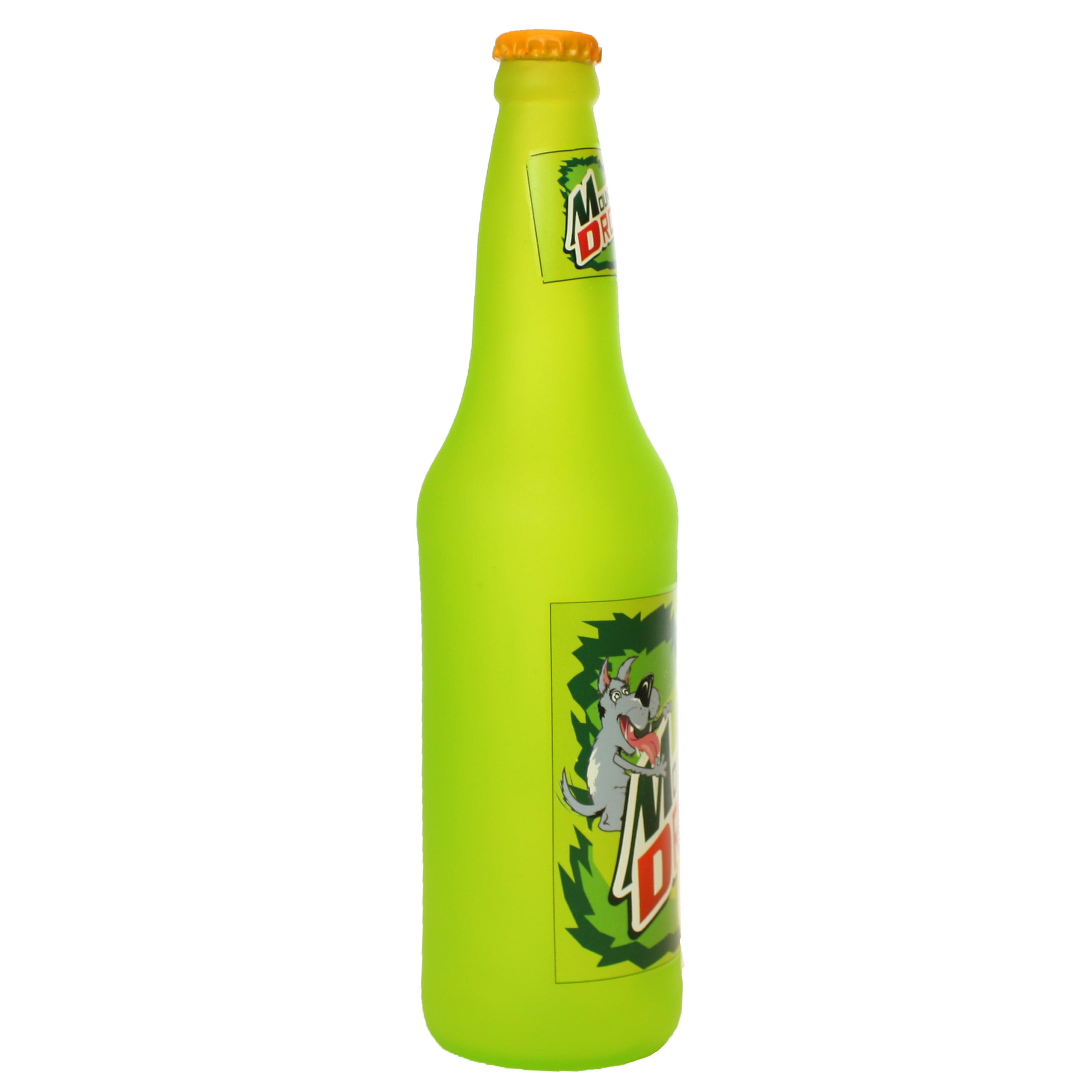 Silly Squeakers Beer Bottle Mountain Drool Squeaky Durable Vinyl 2-Pack Dog Toy