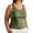 Army Green, variant on Womens Plus Size Tank Tops with Built in Bras Camisole Tops 2026 Trendy Summer Casual Ribbed Sleeveless Shirts