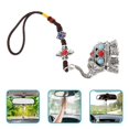 thumbnail image 2 of Elephant Hanging Charm Ornament Tibetan Buddhism Style Elephant Pendant Sign Of Good Fortune Office And Home Decor Car Rear View Mirror Hanging Acc, 2 of 3