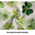 thumbnail image 7 of St Patricks Day Pillow Covers 18x18 Inch Set of 2 for Green Clover Decor Throw Pillows Spring Nature Plant Shamrock Outdoor Decorative Cushion Cases for Couch Bed Decorations, 7 of 7
