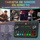 thumbnail image 4 of Micrófono Condensador Y Tarjeta Sonido Mezclador Con Accesorios Malubero, Negro, 4 of 5