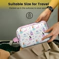 thumbnail image 5 of Toiletries Bag,Princess Castle & Unicorn Pattern Mens Womens Toiletry Bag Bathroom Bag,Waterproof Toiletry Travel Bag Dopp Kit Shaving Bag 11x6.3x5.1 Inch, 5 of 5