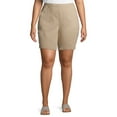 thumbnail image 3 of JMS Just My Size by Hanes Women's Plus Size 2 Pocket Pull-On Shorts, 3 of 8