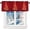 Red, variant on Christmas Window Valances Winter Snowflakes Valance Kitchen Curtains with Rod Pocket Merry Christmas Ball Ornaments Window Treatments Short Curtain Panels Decor 54" X 18"