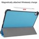 thumbnail image 4 of Funda Protectora Rígida de Cuero PU con Soporte Magnético para iPad Air 11" M2 (2024) - Azul Cielo, 4 of 7