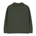 thumbnail image 4 of Camisas de Manga Larga para Niños Tamaño 12-14 Juventud Color Sólido Top de Cuello de Solapa para Chico, Camisa de Botón de Manga Larga Casual para Uso Diario, 4 of 6