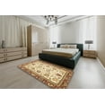 thumbnail image 4 of Ahgly Company Indoor Square Abstract Red Abstract Area Rugs, 8' Square, 4 of 6