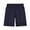 Dark Blue-1, variant on XinLfly Boys Dress Shorts- Fathion Casual Elastic Waist Printed Lightweight Boys Summer Shorts Blue Size 7-8 T