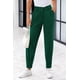 thumbnail image 5 of Pantalones PRETTYGARDEN Mujer Cintura Alta Largo Tobillo Verde Oscuro XXL, 5 of 9