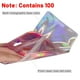 thumbnail image 2 of BolíGrafo HolográFico Resellable de 100 Piezas, Bolsa una Prueba de Olores, de Cremallera, Bolsas de Embalaje con Cuentas para BolíGrafo, Bolsa de Almacenamiento Sellable, 2 of 6