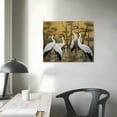 thumbnail image 3 of Nawypu Chinese Painting Crane Chinese Style Red-Crowned Crane Animal Poster Canvas Wall Art Prints for Wall Canvas Painting Posters and Prints Wall Art Pictures for Living Room Bedroom Decor, 3 of 4