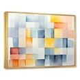 thumbnail image 3 of Designart "Multihued Cubic Designs V" Oversized Abstract Framed Wall Art - Modern Multicolor Abstract Geometric Bedroom Framed Canvas Wall Art, 3 of 7