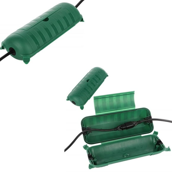 3 Pack Outdoor Extension Cord Covers, IP44 Waterproof Outdoor Plug Cover Safety Seal Enclosure to Protect Holiday Decorations, LED Strip Light, Power Tool, Fountain