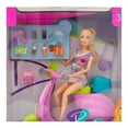 thumbnail image 4 of Muñeca Brittany Temática Paseo en Moto Multicolor, 4 of 4