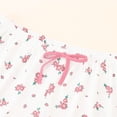 thumbnail image 5 of BRICH Women's Cute 2 Piece Pajama Sets Ruffle Cami Top and Shorts Sleepwear Set Pink S, 5 of 7