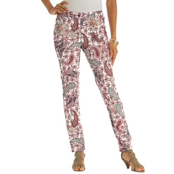 Roaman's Women's Plus Size Classic Stretch Slim Jean