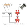 thumbnail image 4 of Holland STVC Satellite Diplexer Satellite CABLE TV Dish Aprobado, 4 of 5