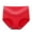 Red, variant on KDFJPTH 6 Pack Women's Brief Womens Underwear Cotton Underwear No Muffin Top Full Soft Stretch Breathable Ladies Panties For Women