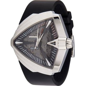 Hamilton Men's H32515135 Jazzmaster Viewmatic Black Guilloche Dial