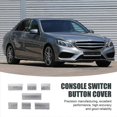 thumbnail image 4 of Car Console Air Buttons Cover Trim for Benz E Class W212 C207 09-15 A, 4 of 5