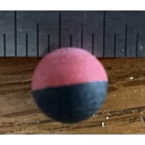 AREA61 Pepper Paintballs, Red & Black, 10 Count, 0.43 cal