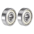 thumbnail image 1 of Unique Bargains S629ZZ Roulement à Billes à Gorge Profonde 9mm x 26mm x 8mm à Double Écran en Acier Inoxydable 2 Pcs, 1 of 4