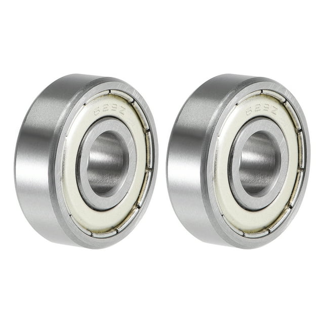 Unique Bargains S629ZZ Roulement à Billes à Gorge Profonde 9mm x 26mm x 8mm à Double Écran en Acier Inoxydable 2 Pcs