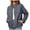 Sky Blue, variant on WFJCJPAF Clearance! Coats for Women Plus Size Clearance,Ladies Solid Color Stand Collar Long Sleeve Casual Padded Jacket