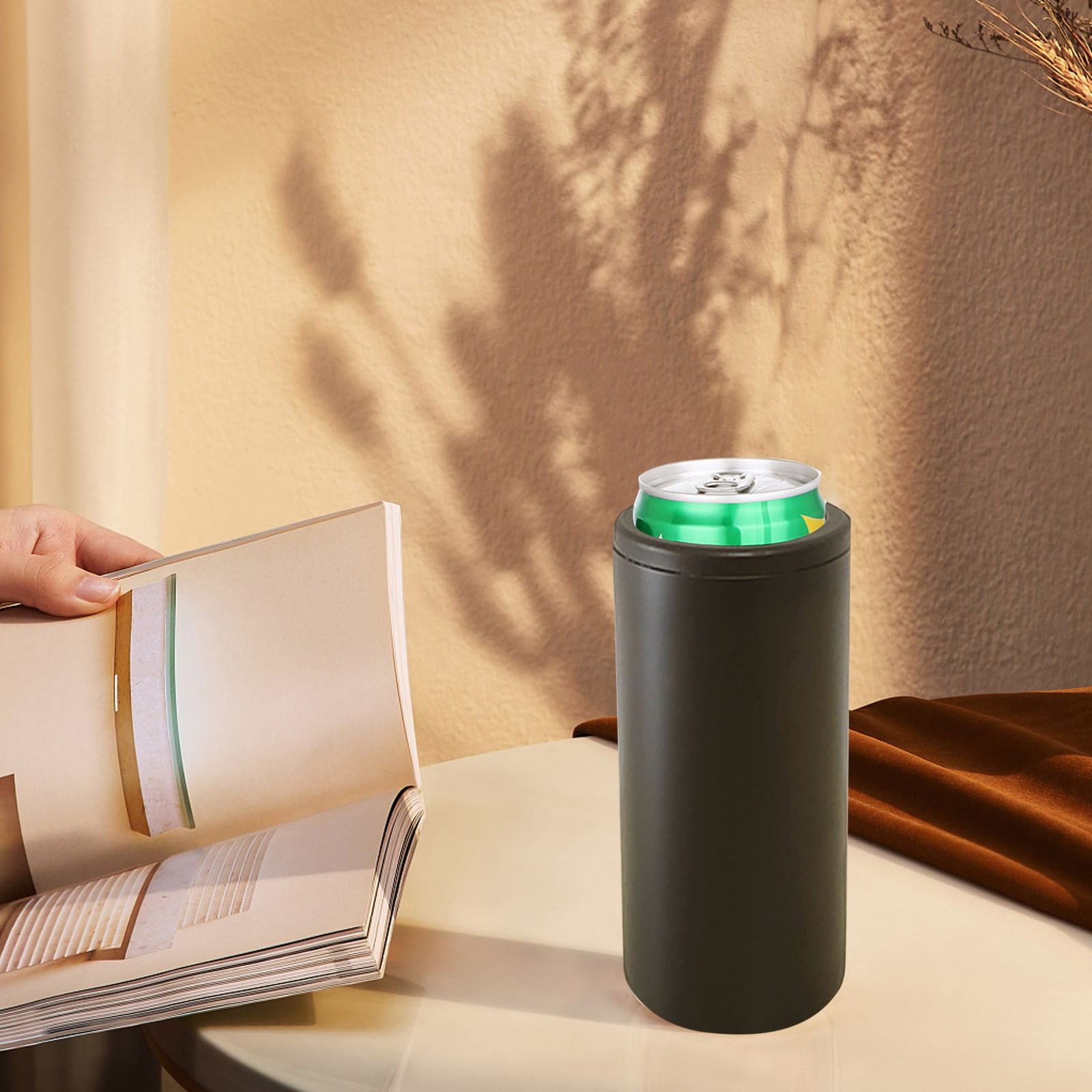 ZFSBZBS Stainless Steel Double Wall Insulated Can Cooler, Beer Bottle Holder, Bottle or Tumbler for Slim Beer & Hard Seltzer Cans