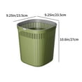 thumbnail image 3 of Dvkptbk Garbage Can Plastic Thickened Garbage Bin Household Kitchen Bathroom Bedroom Large Capacity Uncovered Garbage Bin Home Essentials, 3 of 6