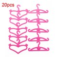 thumbnail image 4 of 20 Assorted Doll Hangers Rag Baby Barbie Accessories, 4 of 9
