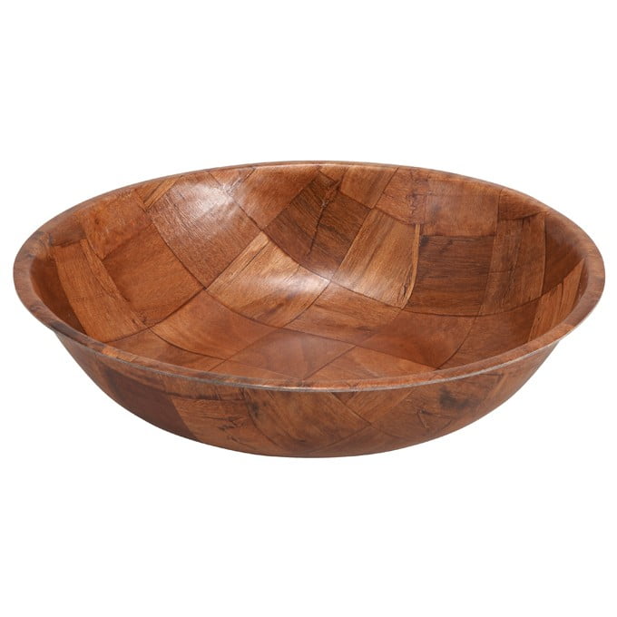 12" Salad Bowl, Wooden