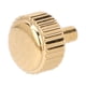thumbnail image 1 of 5 uds piezas de repuesto de corona de reloj accesorios de repuesto de cabeza de reloj mecánico de cuarzo de acero dorado 4mm/0,16 pulgadas, 1 of 10