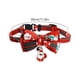 thumbnail image 3 of Christmas Cat Collar with Bell & Bow Adjustable Pet Safety Breakaway Kitten Collar Festive Holiday Party Gift for Cats Small Dogs, 3 of 6