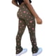 thumbnail image 5 of Gibobby Leggings afelpados de invierno para mujer Pantalones casuales clásicos para mujer Leggings con estampado de estrellas(Rosa,M), 5 of 5