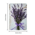 thumbnail image 2 of Charming Purple Lavender Vintage Metal Tin Sign- Durable Iron Wall Art, Easy Install, Perfect for Home& Office Decor, 8x12 Inches, 2 of 8