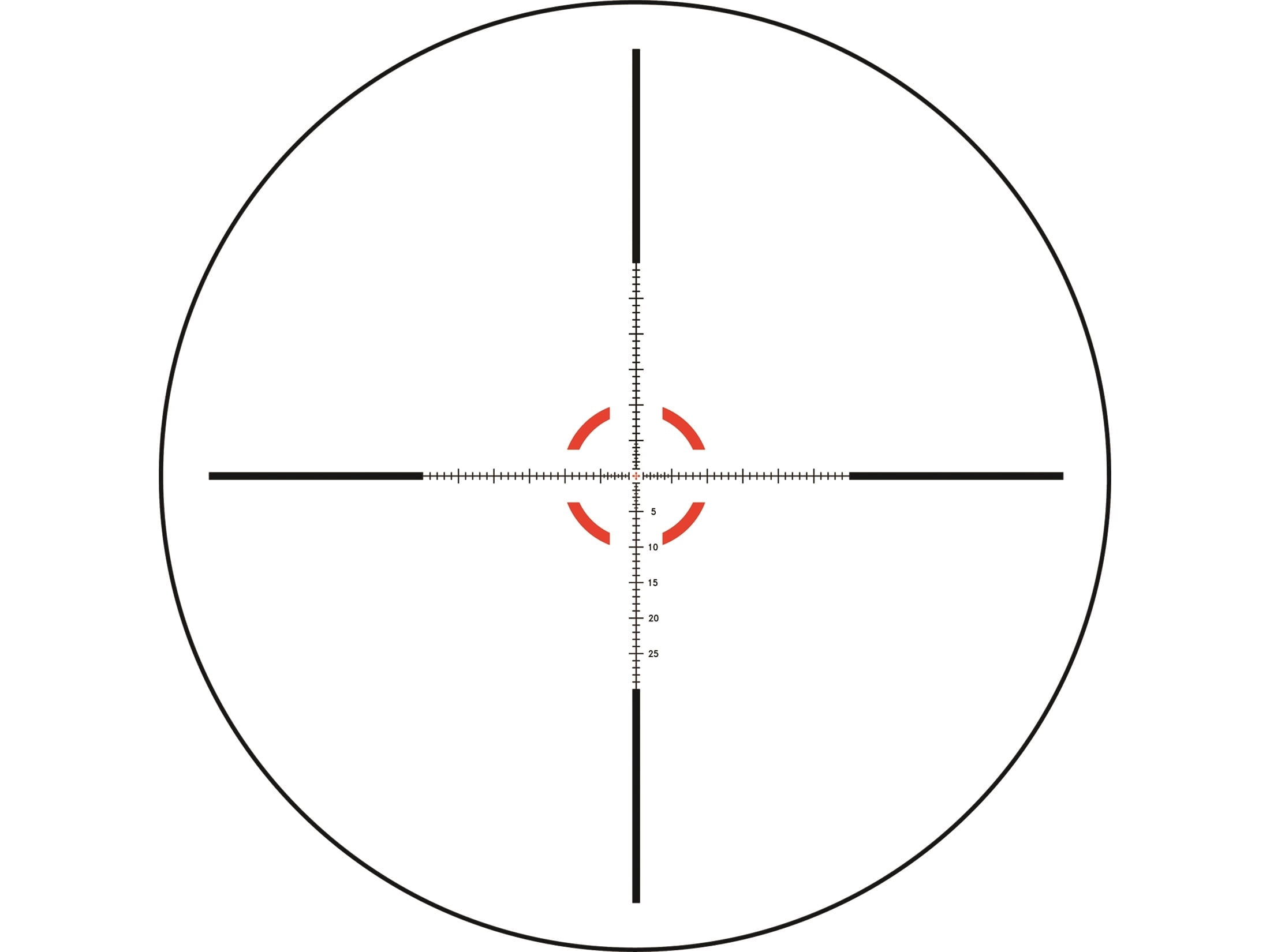 Trijicon Credo Rifle Scope 1-8x 28mm Illuminated MRAD Segmented Circle Reticle Coyote Brown