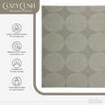 thumbnail image 3 of Evolur CozyCush Reversible Non-Toxic Baby Kids Playmat, Ombre, 3 of 14
